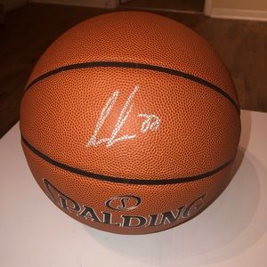 LUKA DONCIC AUTOGRAPHED FULL SIZE BASKETBALL COA